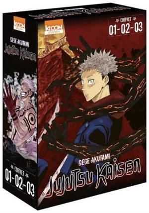 Coffret Jujutsu Kaisen 1 à 3