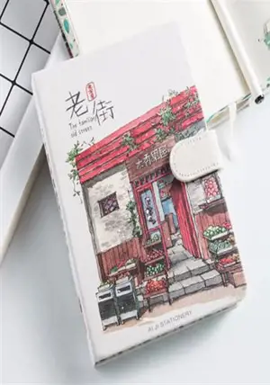 Carnet "The familiar old street : le maraîcher" | 创意笔记本 水果店