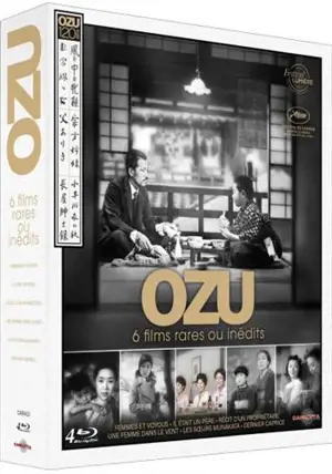 COFFRET 6 FILMS DE YASUJIRO OZU RARES OU INEDITS - 4 BLU-RAY