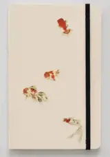 Carnet japonais "Poissons rouges"