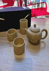 Set de thé en terre cuite