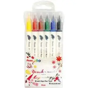 Brush Sign Pen Twin - 6 couleurs