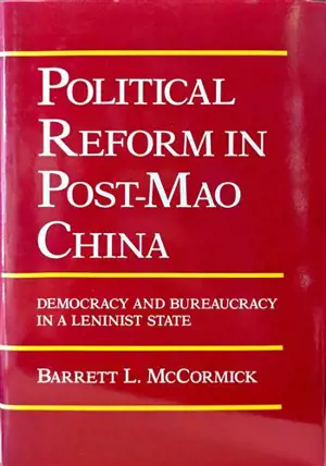 Political Reform in Post-Mao China: Democracy and Bureaucracy in a Leninist State (en anglais, couverture rigide)