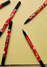 Feutre noir calligraphie - double pointe