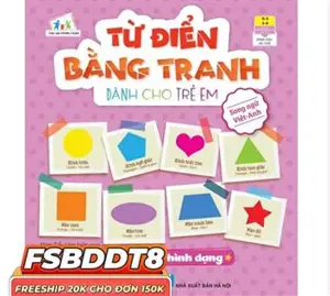 Từ Điển Bằng Tranh Dành Cho Trẻ Em - Màu Sắc Và Hình Dạng | Imagier (Anglais-Vietnamien) : Les couleurs et les formes