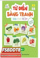 Từ Điển Bằng Tranh Dành Cho Trẻ Em - Rau Củ | Imagier (Anglais-Vietnamien) : Les légumes