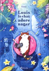 Louis le chat adore nager