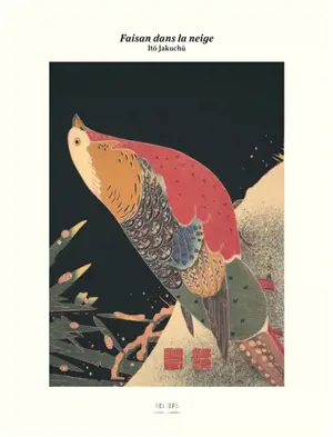 Faisan dans la neige : tirage