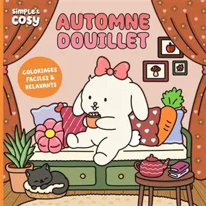 Coloriages d'automne : simple et cosy