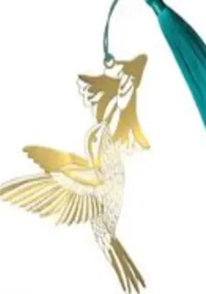 Marque page métal découpé - Colibri
