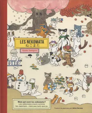 Les nekomata : une année en compagnie d'une famille de yôkai chats