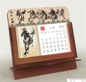 CD-112 Calendrier de table 2026 马到成功 | Ma dao gongcheng