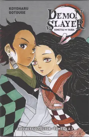 Demon slayer : Kimetsu no yaiba : coffret collector tomes 1 à 3