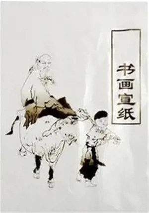 Pochette de 30 feuilles de papier de riz (cru) (35,2x26cm) | 书画宣纸 八开生宣（30张）