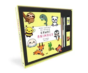 Mon coffret dessin animaux kawaï