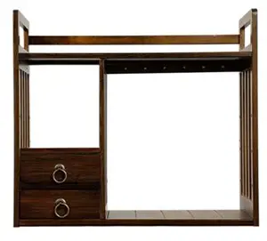 Le mobilier du lettré - 2 tiroirs | 楠竹双抽多功能博古架