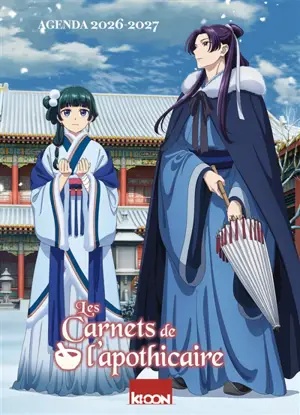 Agenda Les Carnets de l'apothicaire 2026-2027