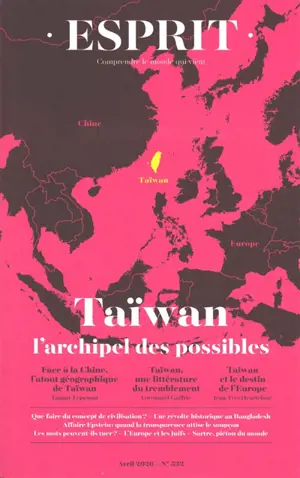 Esprit, n° 532. Taïwan, l'archipel des possibles