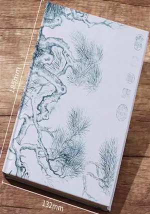 Carnet "Pins et sceaux" | 笔记本本子 松树天竺