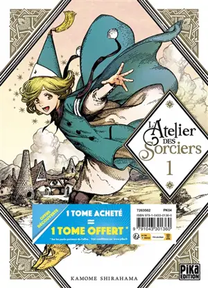 L'atelier des sorciers : pack offre découverte T01 et T02
