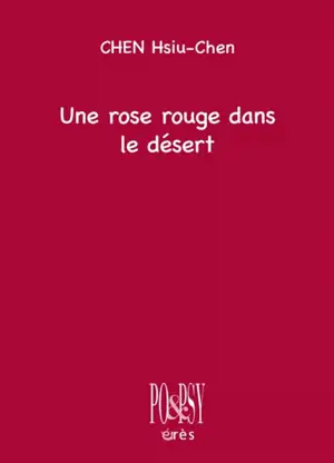 Une rose rouge dans le désert