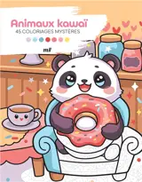 Animaux kawaï : 45 coloriages mystères