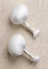 Lot de deux tampons d'encre en tissu pour estampage | 拓印用拓包