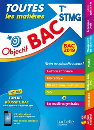 Toutes les matières, terminale STMG : bac 2019