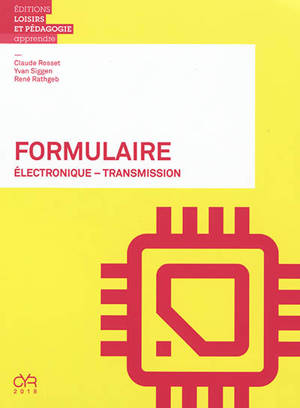Formulaire : électronique, transmission