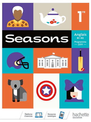 Seasons, anglais 1re, B1-B2 : programme 2019