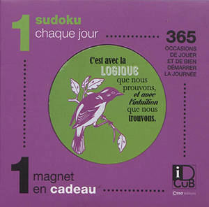 1 sudoku chaque jour : 365 occasions de jouer et de bien démarrer la journée