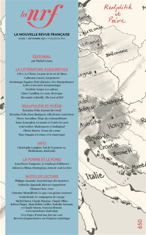Nouvelle revue française. n° 650