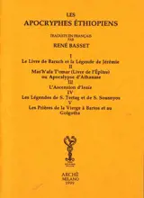 Les apocryphes éthiopiens. Vol. 1 à 5