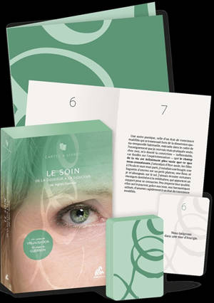 Le soin : de la douleur à la douceur : 101 cartes de visualisation, 101 pages de guérison