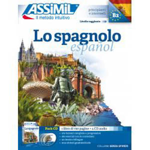 Lo spagnolo : méthode d'apprentissage d'espagnol pour Italiens : débutant & faux-débutant, niveau atteint B2, pack CD