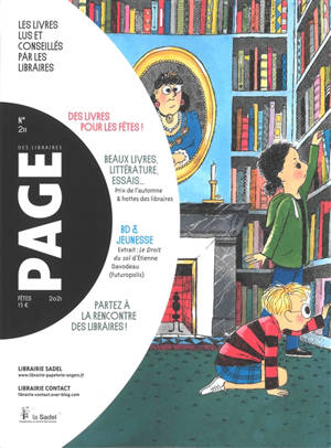 Page des libraires, n° 211. Des livres pour les fêtes !