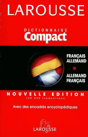 Dictionnaire compact français-allemand, allemand-français. Kompakt Wörterbuch : Französisch-Deutsch, Deutsch-Französisch