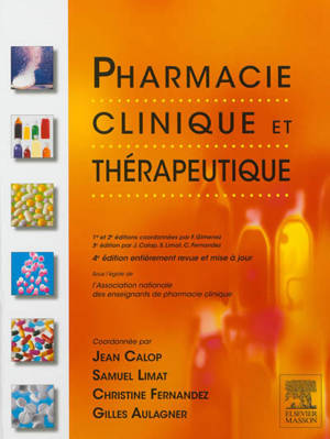 Pharmacie clinique et thérapeutique