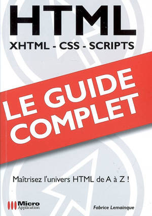 HTML : XHTML, CSS, Scripts