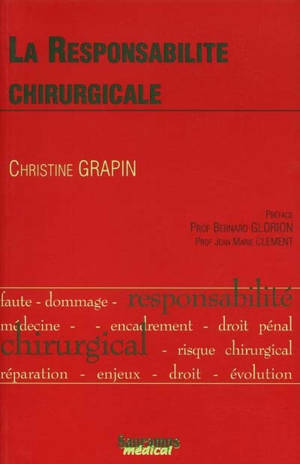 La responsabilité chirurgicale