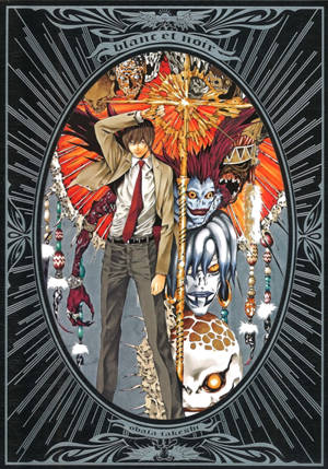 Takeshi Obata illustrations : blanc et noir