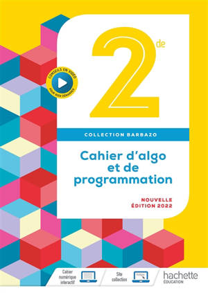 Cahier d'algo et de programmation 2de