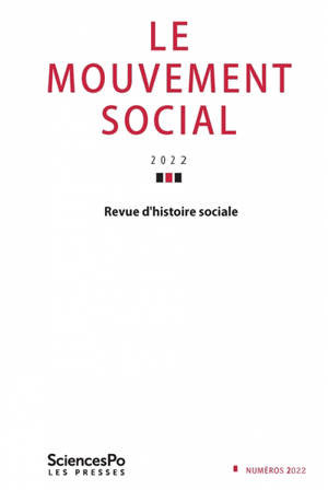 Mouvement social (Le), n° 279