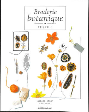 Broderie botanique textile