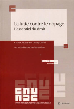 La lutte contre le dopage : l'essentiel du droit
