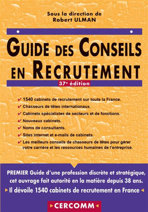 Guide des conseils en recrutement