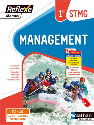 Management 1re STMG : livre + licence élève