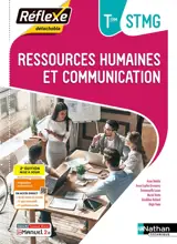 Ressources humaines et communication terminale STMG : livre + licence élève