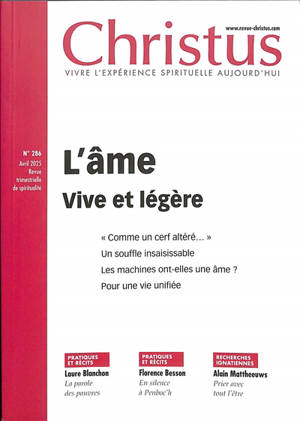 Christus, n° 286. L'âme : vive et légère