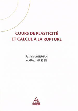Plasticité et calcul à la rupture